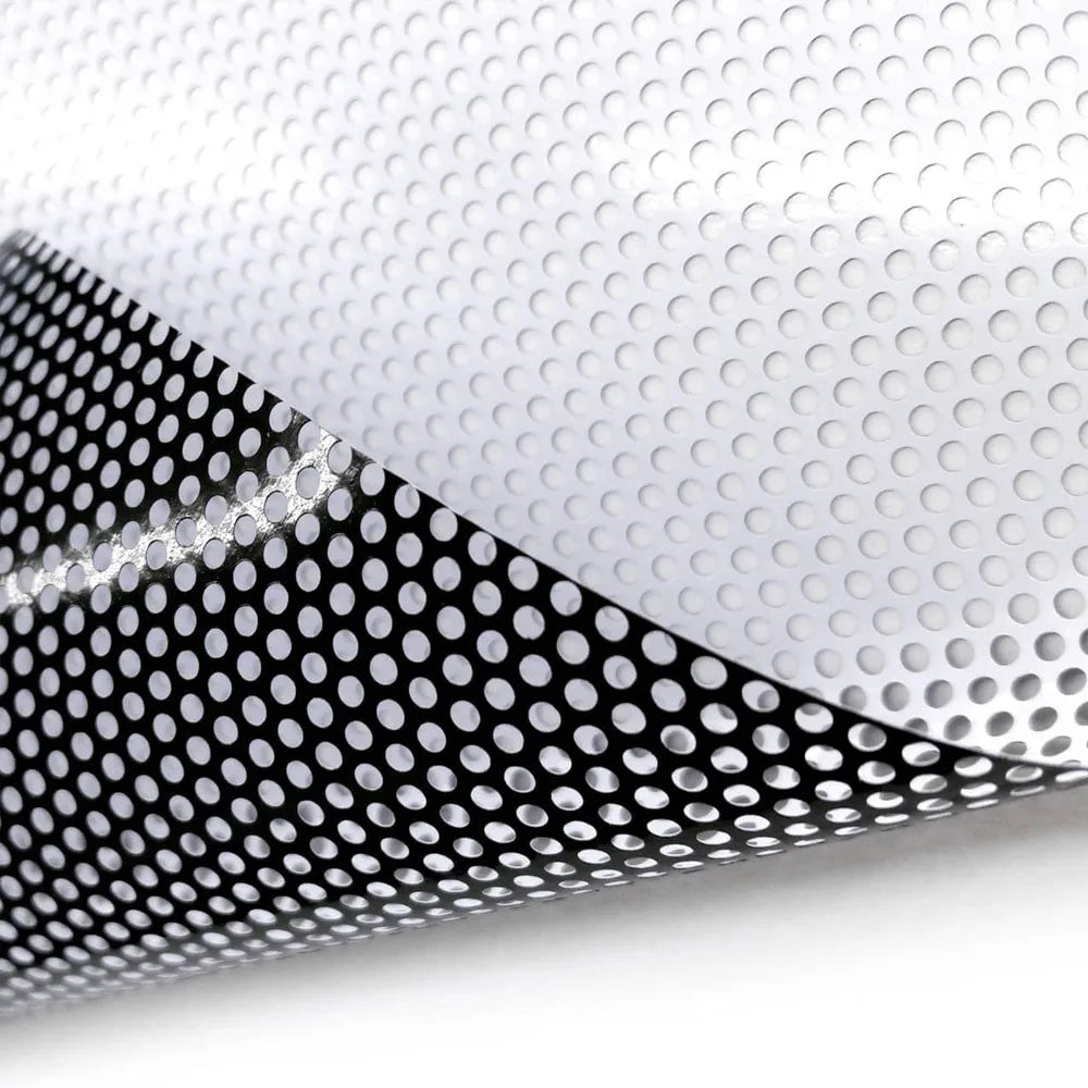 Custom Printing One Way Vision Glass Film Perforated Window Sticker