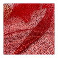 Popular Design Red Shiny Glitter Lace Bridal Net Bronzed Lace Sequin Red Glitter Mesh Fabric for Dress