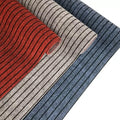 Anti Slip Woven Polyester Stripes Welcome Doormats Custom Front Door Mats for Home & Hotel Use with PVC Backing
