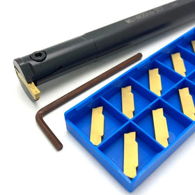 MGIVR2016-1.5/2/2.5/3/4 Slotting Tool Holder MGMN Carbide Insert MGIVR Straight Shank Internal Turning Tool Lathe Tool Holder