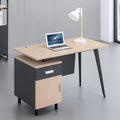 Factory Direct-sale Modern Office Desk and Chair Combination Metal Platform Office Conference Table with Cabinet