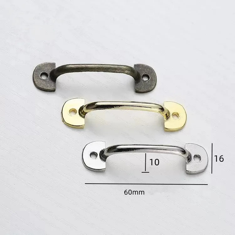 Stock Supply Box Accessories 60 X 16mm Length Metal Handle for Jewelry Box