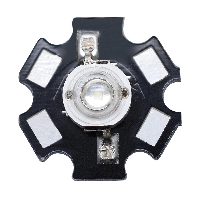 Warm White Blue Green Red Yellow Orange Led Diode Lamp Light  With PCB Aluminum Radiators High Power Chip Beads 1w 3w 5w Led