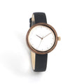 TJW Coin Sport Ladies Watch with Wooden Case Velvet Strap Seiko Quartz Movement 37mm Dial Diameter-Business Christmas Gift