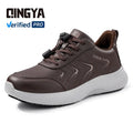 GUYISA  Brown Casual Series Anti-slip SRC Chef Shoes
