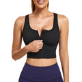 Sujetador Deportivo Para Mujer Women Adjustable Front Zipper Sport Bra Casual Gym Fitness Yoga Sports Wear Sportswear Bra