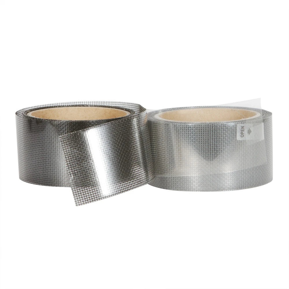 Fiberglass Screen Tape Mesh Repair for Mesh Doors and Windows New Strong Adhesive Screen Repair Kit Window Screen Repair Tape