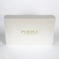 Luxury Customize  LOGO Holographic Marble Paper Gift Wig Hair Extension Magnetic Packaging Box