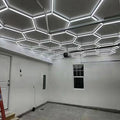 Hexagonal Gaming Led Lights Led Hexagon 3 Garage Pendant Mounted Six Side Hexagon Ceiling Light Fixture