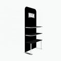 New Design Portable Light Weight 3 Shelves Advertising Expo Fair Exhibition Portable Tradeshow Racks Shelf Stand Display