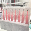 Custom Packaging Box Diy Lash Cluster Tweezers 45 Degree Fiber Tip Tweezers Eyelash Tweezers
