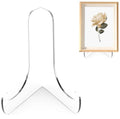Factory Custom Acrylic Plate Stand Clear Acrylic Display Easel Clear Tablet  Sign Holder