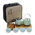 Chinese Kung Fu Travel Tea Set a Pot With Four Cups Hot Sells Customized Tea Cups