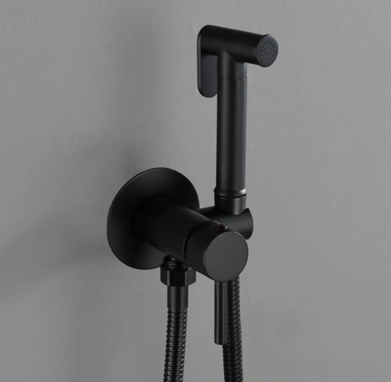 Chrome Brass Bidet Sprayer for Toilet Handheld Bidet Sprayer Wall Mount Toilet Bidet Sprayer for Bathroom
