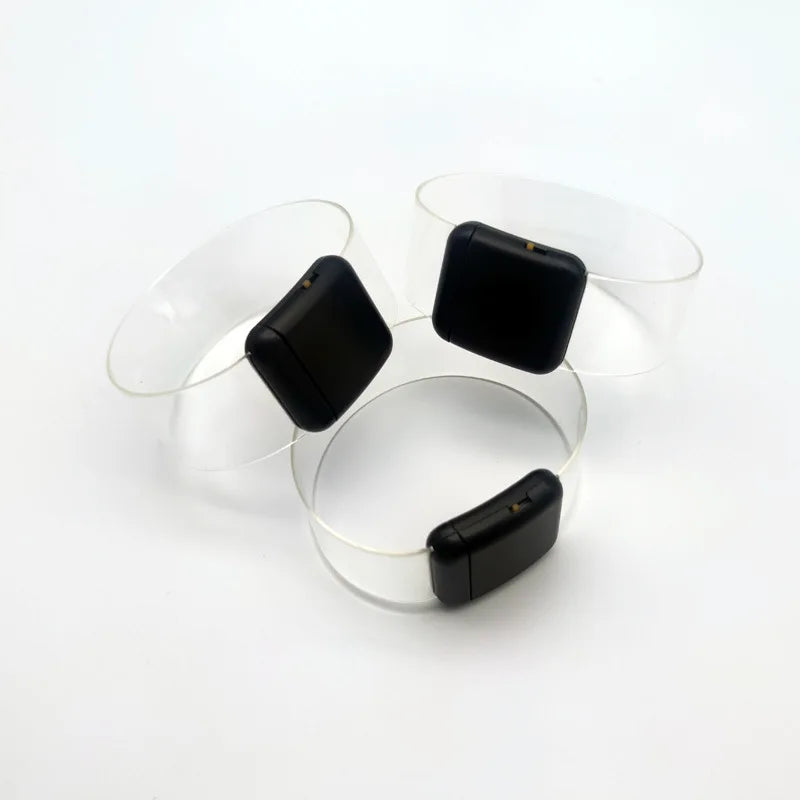 Activity Atmosphere Magnetic Luminous Bracelet Bar Disco Flash Customized Wristband Concert Cheer Fluorescent Bracelet