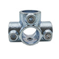 Cast Iron A176B Double Galvanized Key Clamp Pipe Fittings for Railing Handrail