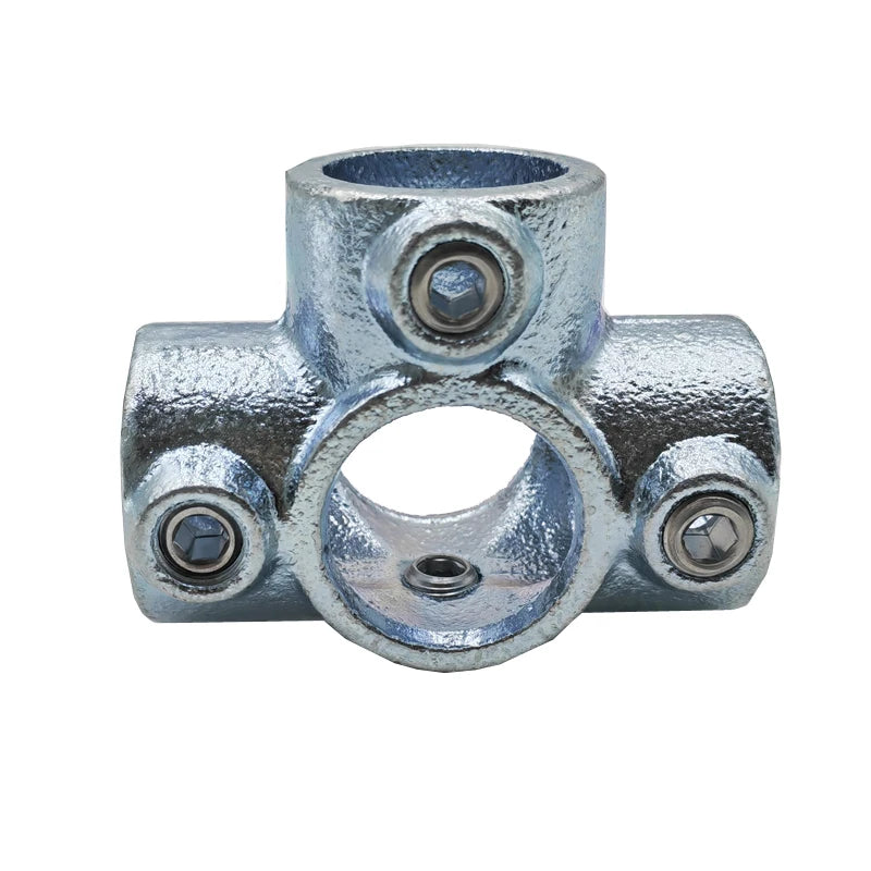 Cast Iron A176B Double Galvanized Key Clamp Pipe Fittings for Railing Handrail