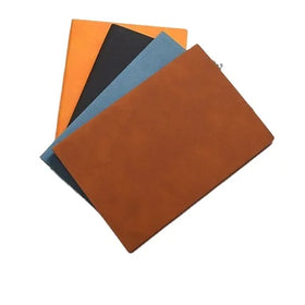Factory Price Pu Journal Notebook Custom logo Low MOQ A5 Notebook for Business Students