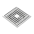 Stainless Steel Square Floor Drain Anti-Odor Anti-Clogging Heavy Duty Shower Drain for Bathroom Toilet Balcony Laundry