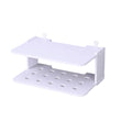 Perforation-Free Wall Storage Rack for Living Room and Bedroom TV Set-Top Box Router WiFi Hanging Rack