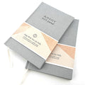 Custom Personalized A5 Linen Fabric Cover Notebook Printing Caderno Escolar Mini Notizbuch Planner Spiral Notebook Journal MegaBDM