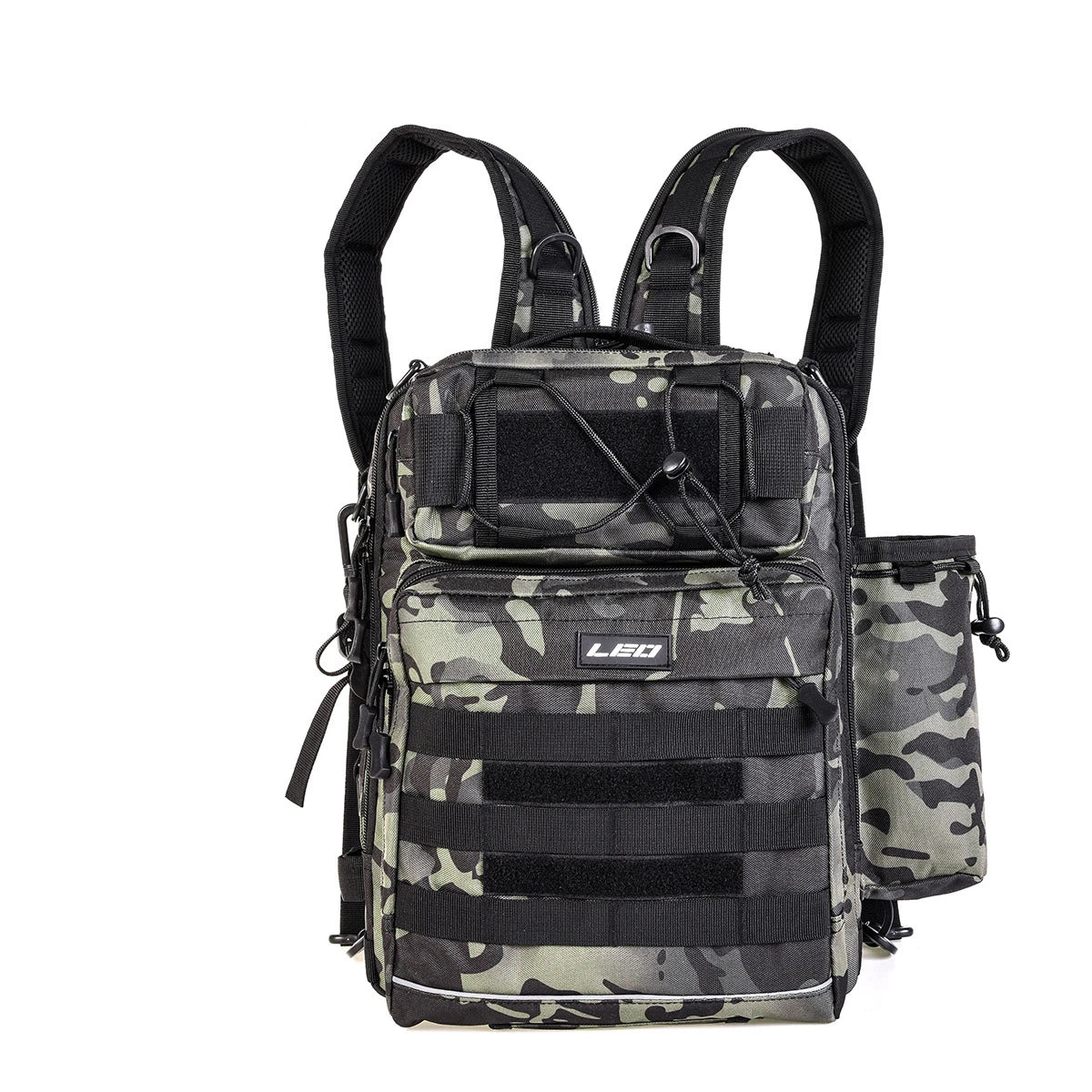 Double/ Single Shoulder Multifunctional Lure Backpack Weight: 0.9 kg Volume: 10 L Size: 36 * 26 * 19 cm Fishing Bag