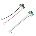 Type-C 5V Female Connector Jack Charging Power Port USB Type C Socket With Solder Wire PH2.0 Screw Fixing Plate for DIY Lamp