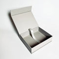 Custom Small Luxury Necklace Velvet Linen square Cardboard Jewelry Gift Paper Boxes Packaging