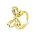 Jasen Jewelry Fashion 925 Sterling Silver Bowknot Ring for Ladies