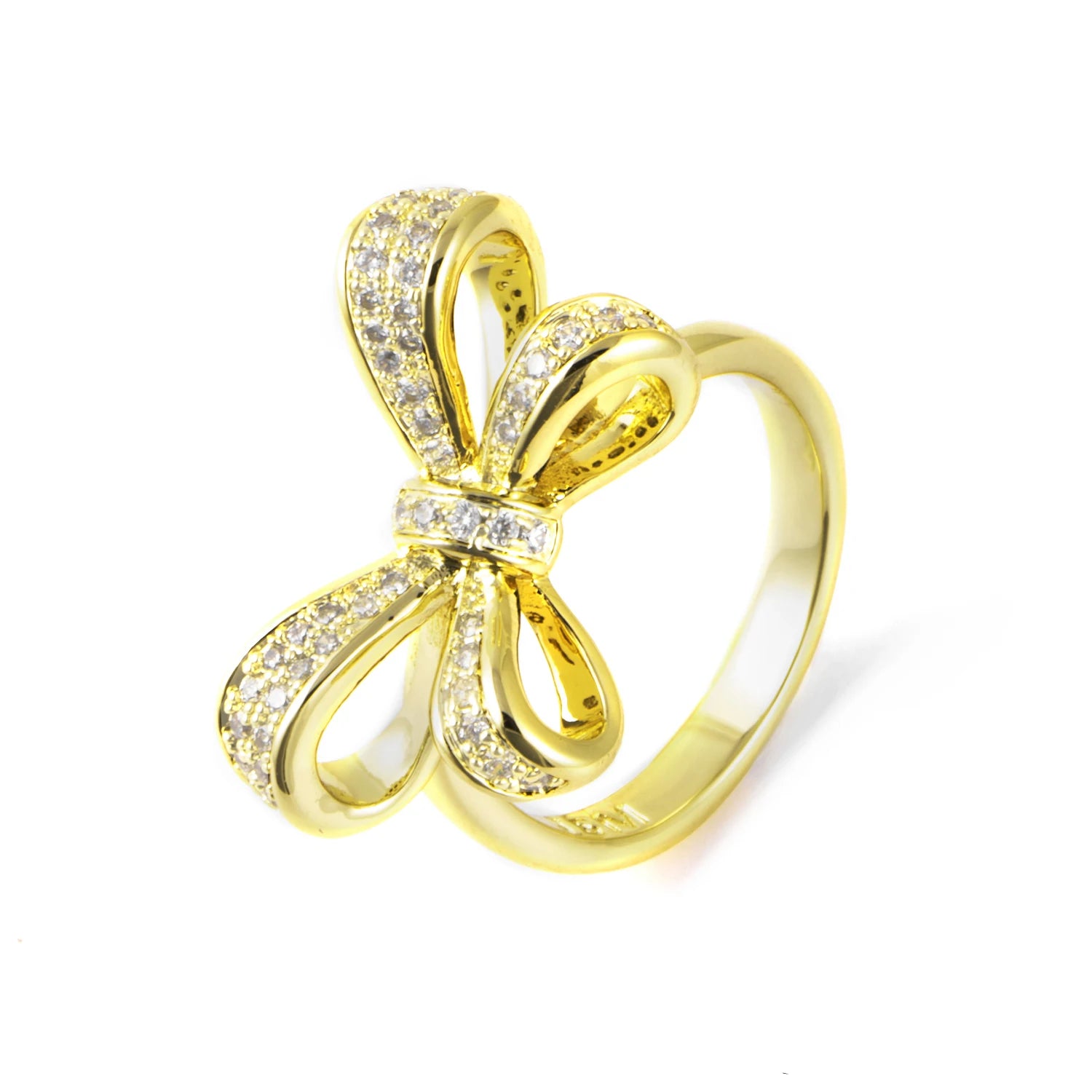Jasen Jewelry Fashion 925 Sterling Silver Bowknot Ring for Ladies