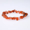 Wholesale Crystal Gravels Bracelets Red Agate Green Aventurine Gravels Bracelet for Gift