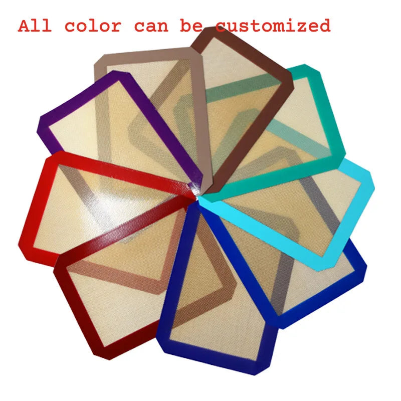 Heat Resistant Reusable Baking Sheets Non Stick Reusable Food Safe Silicone Baking Mats