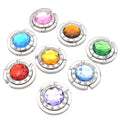 Crystal Lady Handbag Hooks Table Custom Folding Bag Purse Handbag Hook Holder Bag Hangers Blank Bag Hangers Sticker Purse Hook