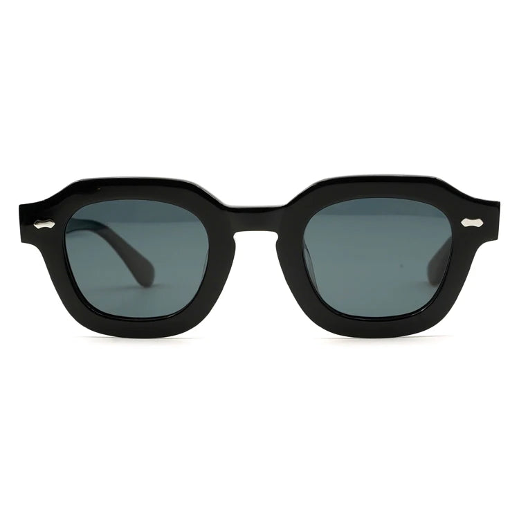 Finione Wholesale Newest 2023 Sunglasses Men Women Polarized Rectangle Lunettes-soleil Handmade Acetate Sunglasses