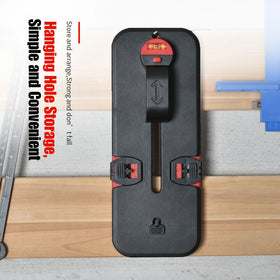 Industrial Heavy Duty Plastic OEM DIY Picture Hanging Kit Wall Mounting Tool Set Foldable Ruler Multiple Hooks Nails Photo Frame