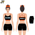 Youth Sleeveless Athletic Wear Gymnastics Practice Leotards for Training Competition Team Performance