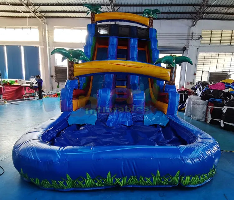 Commercial Professional Giant Inflatable Water Slide and Bounce House Outdoor/Indoor Party Structure for Home Use