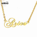 2022 Personalized Fashion Stainless Steel Chain Custom Letter Name Women Jewelry Necklace