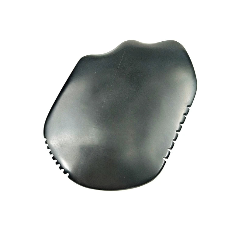 Huiying Hot Sale Bian Stone Face Gua Sha Board in Spiky Shape Tool for Anti Aging
