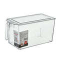 Japanese Refrigerator Storage Box Drawer Kitchen Food Storage Box Seal Handle PET Plastic Opp Bag Multifunction CLASSIC Square