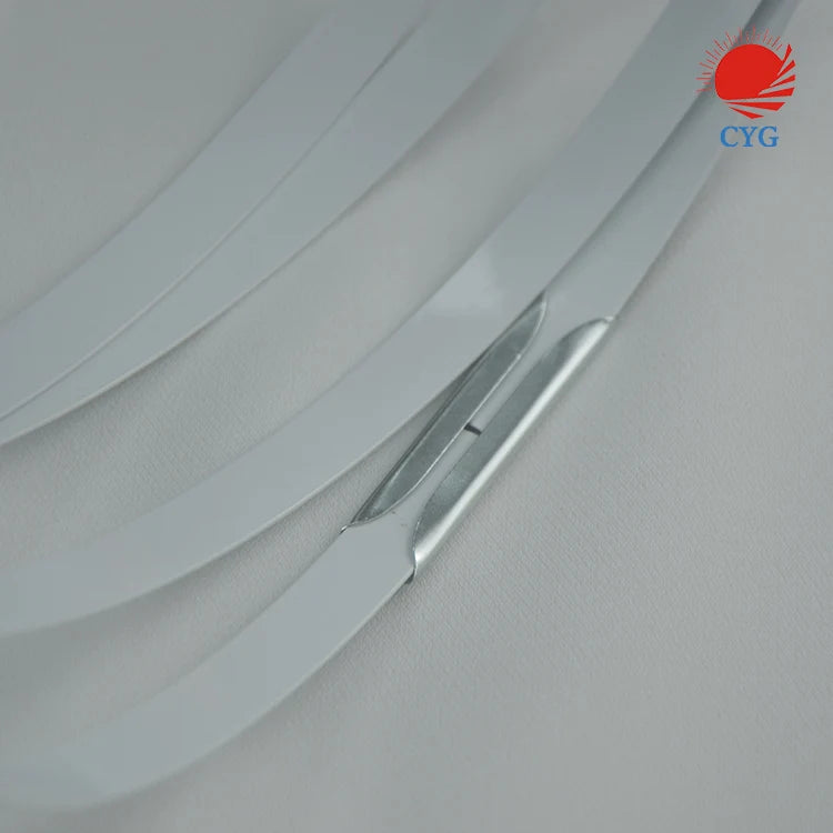 CYG-Wholesale 6MM Hoop Steel Bone Cap for Lock Steel Bone Hoop Connector 100pcs Available
