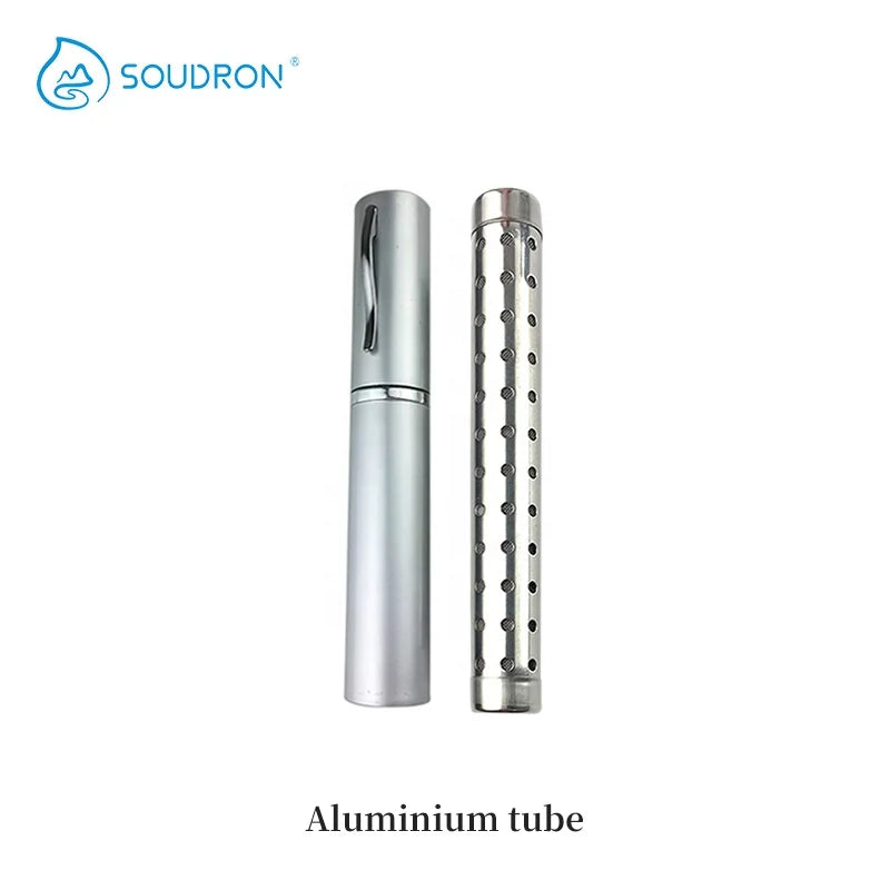 Soudron  Alkaline Water Stick Aluminum Tube Packaging Filter Purifier Ionizer Alkaline Water Stick With Mineral Stones