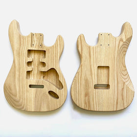 Wholesale Ash Guitar Body Blank Guitar Barrel Unfinished ST Electric Guitar Body for Sale