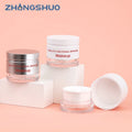 Unique Plastic Cosmetic Product Packaging Containers Luxury High Cap with Shoulder Overlay Face Cream Jars for Skincare