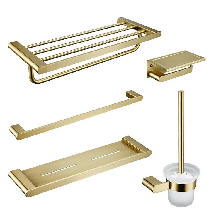 Premium Bathroom Hardware Set 5 Piece Hotel Pendant Bathroom Accessories MegaBDM