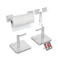 Best Selling OEM Magnetic Tissue Holder Metal Paper Organizer for Kitchen Refrigerator Magnet Spice Rack Fridge Towel Hanger