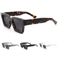 New Luxury Designer Acetate Frames Sunglass Women Gafas De Sol Sun Glass Polarized Trendy Retro Square Ladies Sunglasses Men