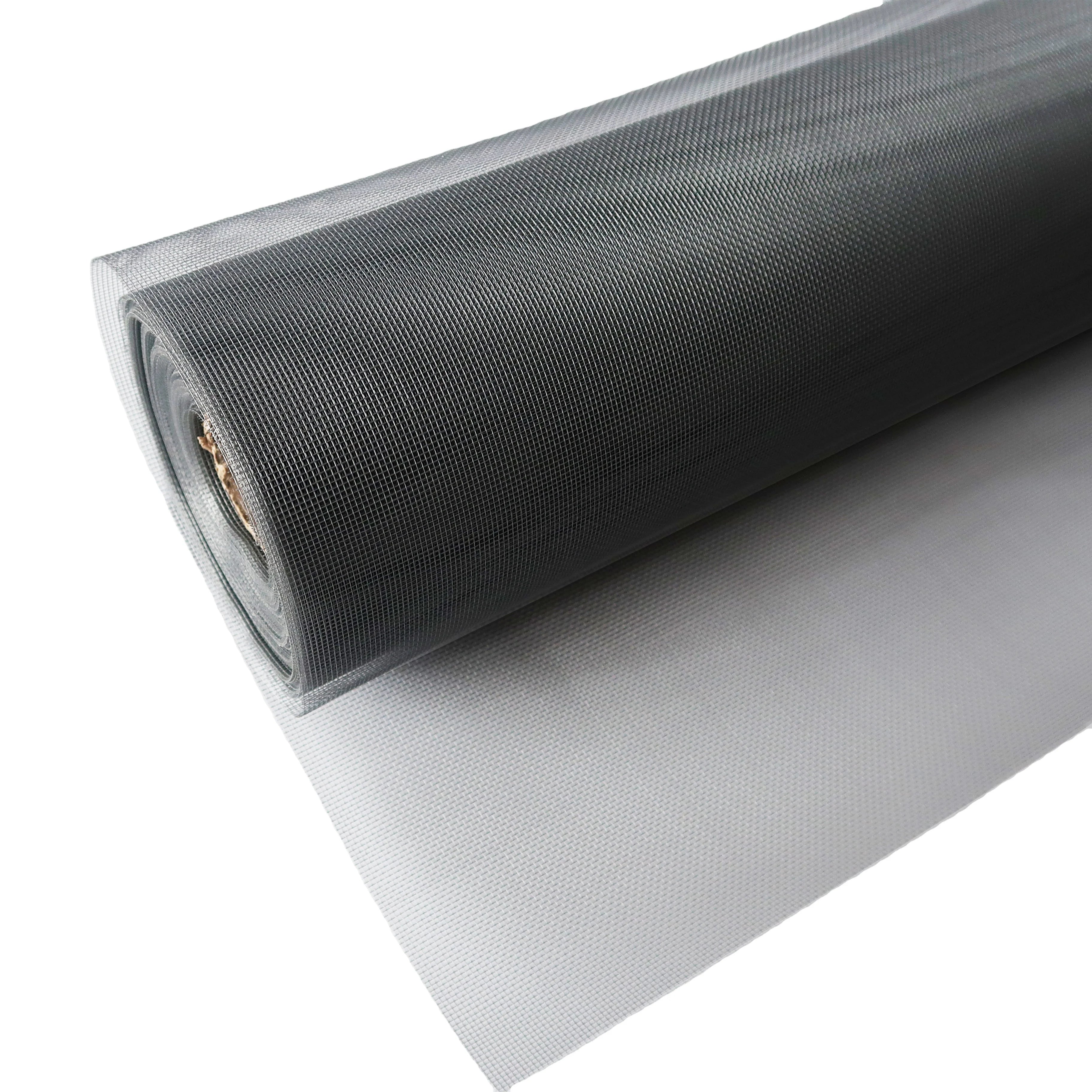 Modern 18*16 Fireproof Waterproof Fiberglass Insect Mesh for Window Screens & Mosquito Nets Easy Installation