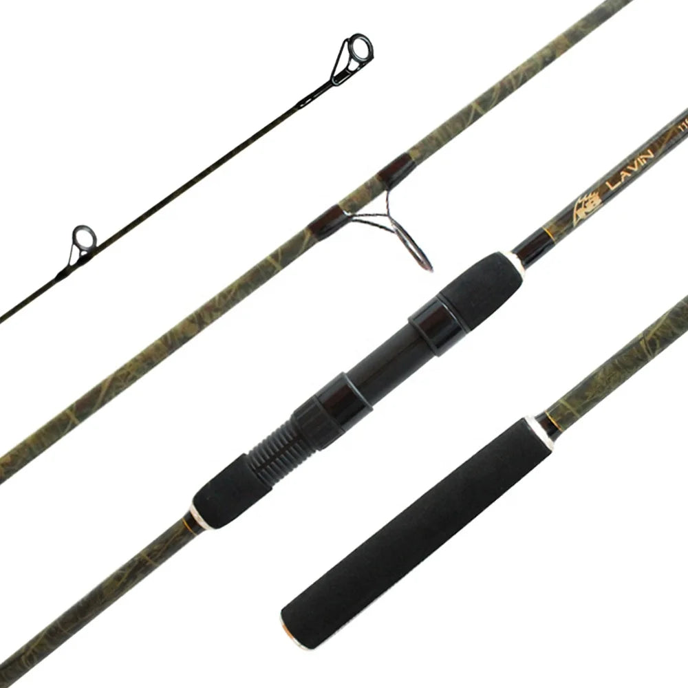 Newbility 9ft 10ft Camouflage Carp Fishing Rod Pod 3.25lb 3.5lb Carbon Fiber Carping Rods 2 Section