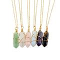 2026 Stainless Steel Zircon Vintage Link Chain Pendant Necklace with Rhodium Plating for Women